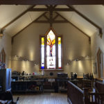 Excelerate Essex - Beautiful co-working space in Essex Junction Vermont - photo of side building & stained glass